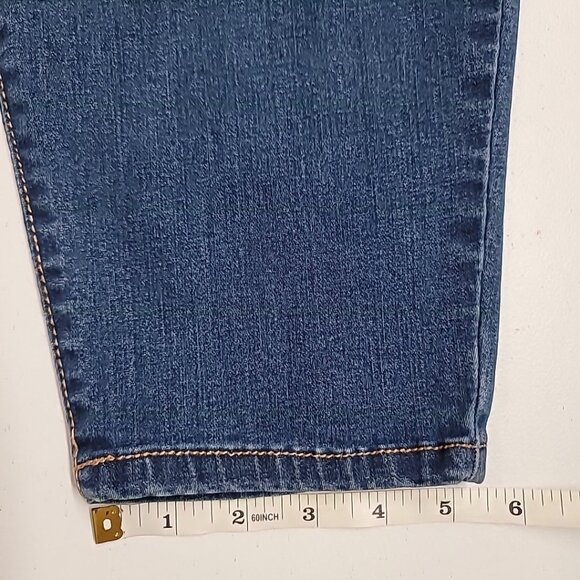 Terra & Sky Women’s Plus Size 22W High Rise Skinny Jeans Dark Wash Stretch - Picture 15 of 15